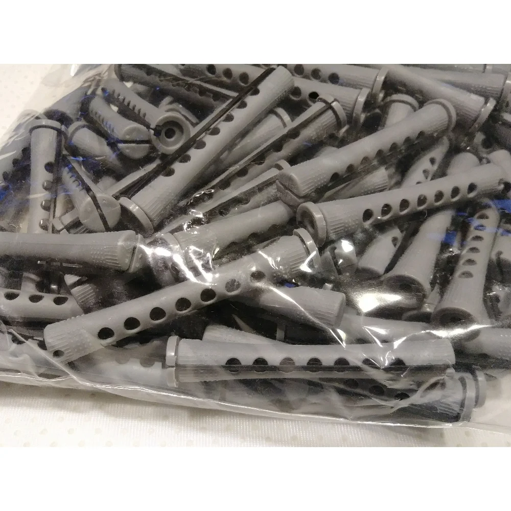 Gray Concave Perm Rods - Picture 2 of 3